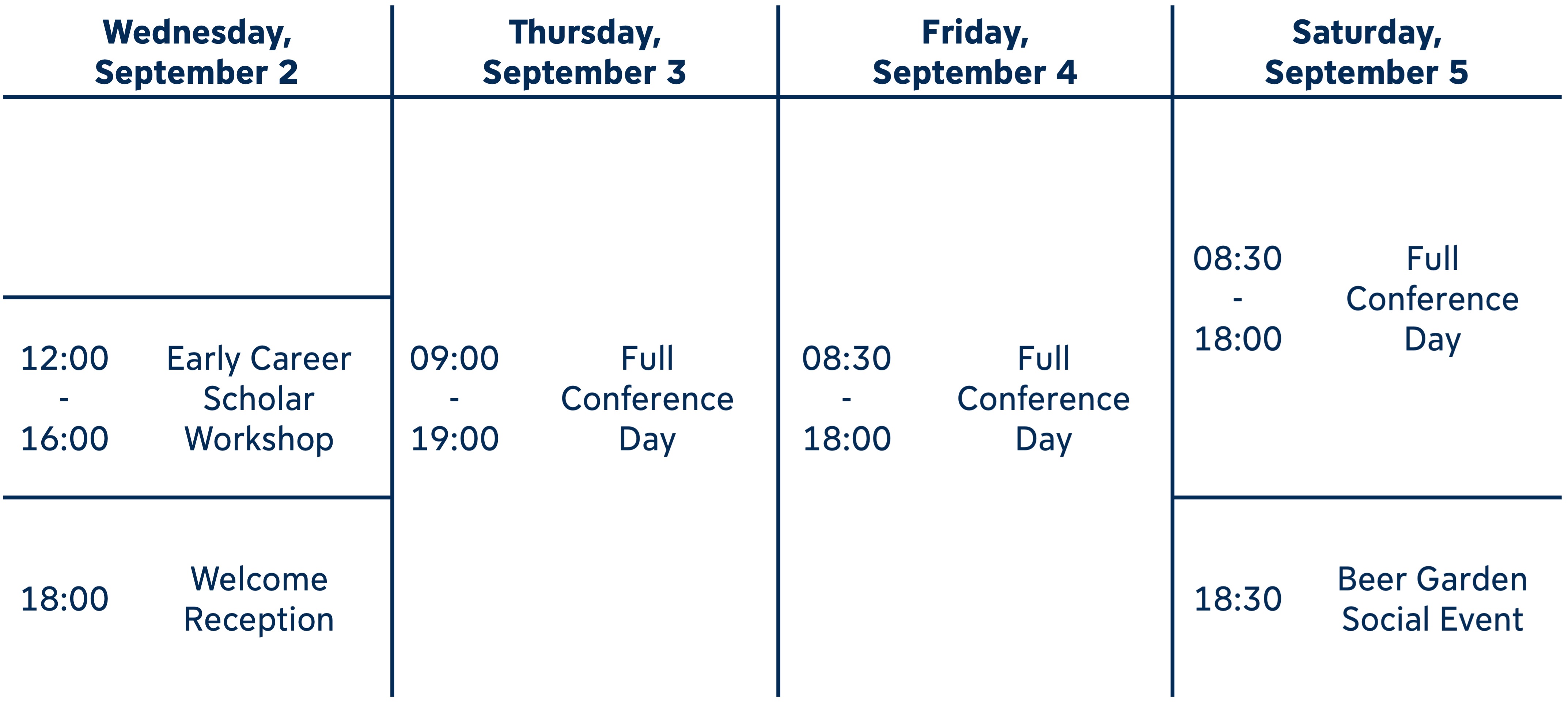 Preliminary ISPNE 2026 schedule